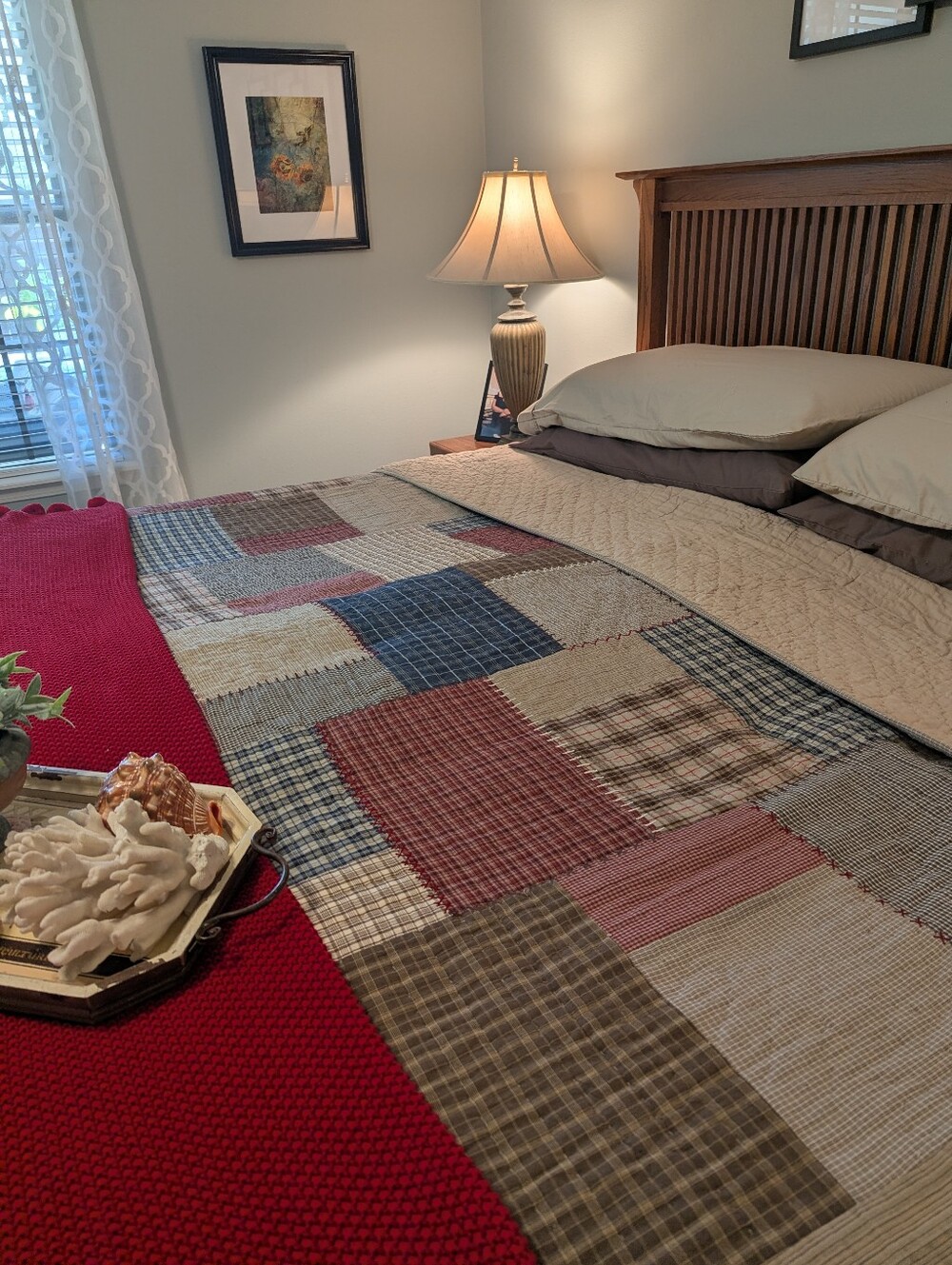 Daniel Cremeux Patchwork California King Quilt - Picture 3 of 10